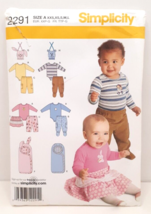 Simplicity Sewing Pattern 2291 Babies Separates UNCUT - £7.88 GBP