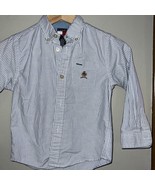Tommy Hilfiger boys button down striped shirt size 5 - £7.73 GBP