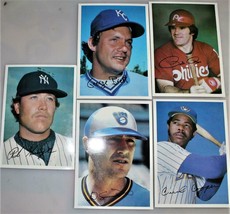 15 1981 Topps Super 5 X 7  Baseball cards Rose, Bench,Jackson,Brett, MORE - £11.98 GBP