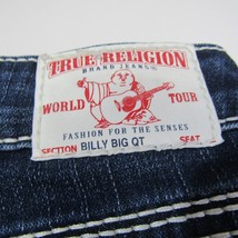 True Religion World Tour &quot;Billy Big QT&quot; Boot Cut Jeans Women&#39;s Size 26 28x33 - £43.02 GBP