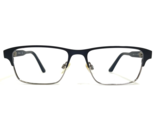 Dragon Eyeglasses Frames DR2004 410 Blue Silver Rectangular Full Rim 54-... - $93.28