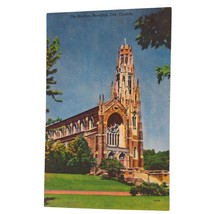 Postcard The Basilica Hamilton Ontario Canada Religious Linen Unposted - £5.51 GBP