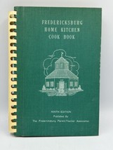 Vintage Fredericksburg, Texas Home Kitchen Cookbook Plastic Spiral 1967 - £22.05 GBP