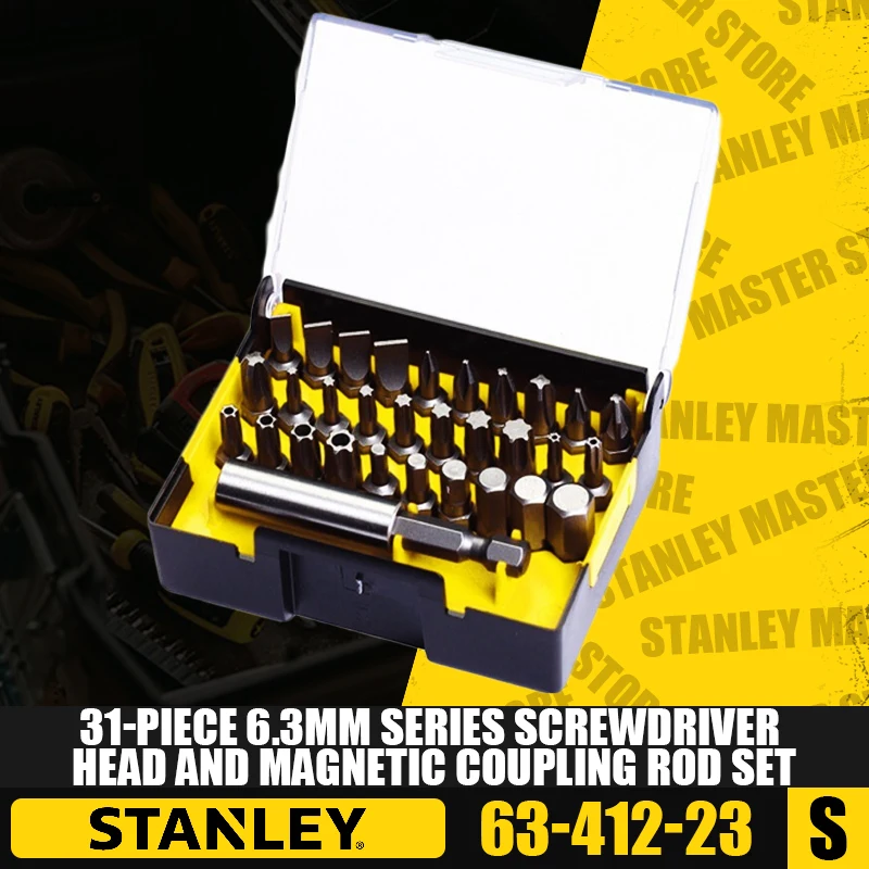STANLEY 63-411-23/63-412-23 31-Piece 6.m Series Screwdriver Head and Magnetic Co - £63.10 GBP