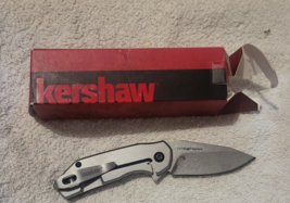 Kershaw 1375, Valve Frame lock Folding Knife 2.25&quot; Steel Blade Stainless... - £21.86 GBP