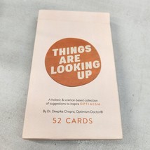 Things Are Looking Up Deck of 52 Cards by Dr Deepika Chopra To Inspire O... - £14.39 GBP