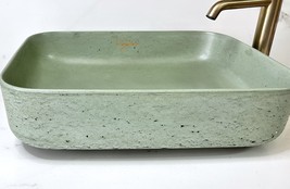 Bathroom Sink | Concrete Sink | Round Sink | V_211 Pea Color - $533.00+