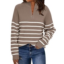 Winter Sweaters For Women Trendy Turtleneck Oversized Sweaters Pullover ... - £82.57 GBP