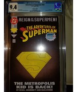 Adventures of Superman 501 CGC 9.4 (2008558001) 6/93, 1st print Collecto... - £74.04 GBP