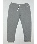 Eddie Bauer Men’s XL Sweat Pants Joggers Fleece Sherpa Lined Gray Super ... - $625.08 MXN