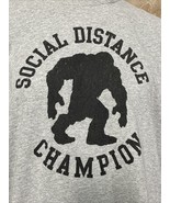 Mens Hide And Seek Champion T shirt Funny Bigfoot Tee Humor Cool Graphic XL - £7.96 GBP