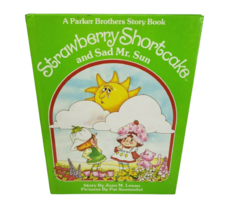 Vintage 1983 Strawberry Shortcake And Sad Mr Sun Kids Story Book Parker Brothers - £29.14 GBP