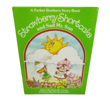 Vintage 1983 Strawberry Shortcake And Sad Mr Sun Kids Story Book Parker Brothers - £27.68 GBP