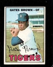 1967 Topps #134 Gates Brown Vg Tigers *X109230 - £2.69 GBP