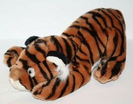 Aurora Plush Full Body Tiger Puppet 14&quot; Cuddly Stuffed Animal Wild Cat S... - $445.19 MXN