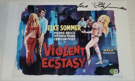 ELKE SOMMER SIGNED 11X17 PHOTO SWEET VIOLENCE SWEET ECSTASY VARIATION BA... - $146.99
