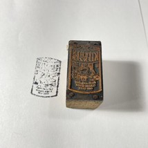 vintage letter press printing block Kitchen Klenser - £14.60 GBP
