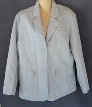 Totes  blazer jacket 2 button Large  blue water resistant lined long sleeves - £12.49 GBP