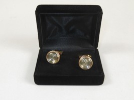 Men J.Valintin Cufflinks by Vitorofolo for French Cuff Shirt V35-35 Gold image 2