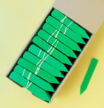 Green Plastic Plant Stakes / Labels / Nursery Tags - Made in USA - 4&quot; X ... - £7.01 GBP+