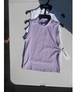 NWT RBX 2PK PURPLE&amp;WHITE TANK TOPS XS - $17.99