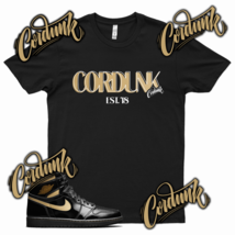 Black CORDUNK T Shirt match J1 1 Metallic Gold SE Patent Leather Mid - £20.27 GBP+