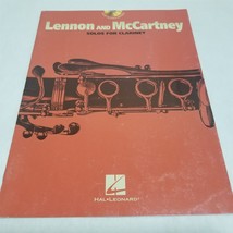 Lennon and McCartney Solos for Clarinet Songbook Includes CD - $4.98