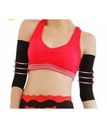 1 Pair Slimming Compression Arm Shaper Tone Up Sleeves Toning Burn Cellu... - £10.08 GBP