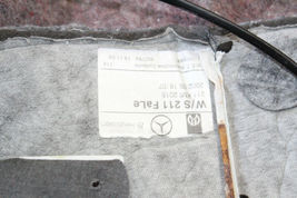 2003-2006 MERCEDES W211 E320 E500 FRONT RIGHT PASSENGER UPPER SEAT COVER J7634 image 7