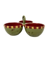 Olivia Debby Segura Signature Housewares 3-Section Ceramic Serving Dish - $535.15 MXN