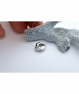 STUNNING AAA Genuine Cook Islands Keshi Pearl - Rich Black &amp; Peacock Rai... - $1,540.41 MXN