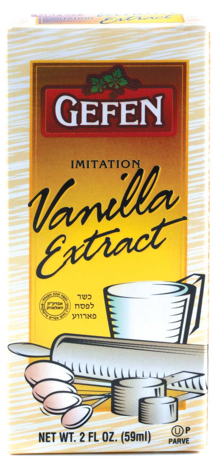 Gefen Imitation Vanilla Extract - $38.97