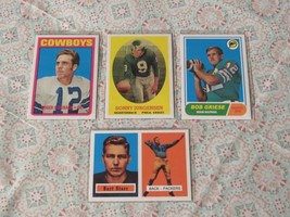 2012 Topps   Rookie Reprint Football cards  Staubach  Griese  Starr    Lot 0f 4 - £7.47 GBP