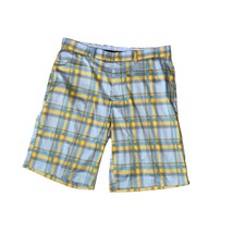 Callaway Plaid Preppy Casual Gorp Golf Shorts with two front slant pocke... - $26.83