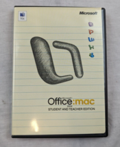 Microsoft Office Mac Student And Teacher Edition 2004 Word PPT Excel 3 C... - £7.85 GBP