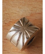 Pandora Sunburst Clip Charm Bead in Sterling Silver 925 - £27.45 GBP