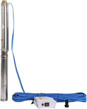 Submersible Pumps 2.5&quot; OD Pipe 110V/60HZ 0.55KW 0.75HP Stainless Steel 1... - €345,41 EUR