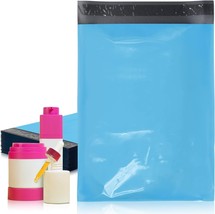 100 Blue Poly Mailers 12 x 15.5 - 2 Mil Self-Seal Mailing Bags - £13.58 GBP