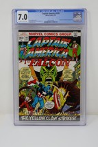Marvel Comics 1973 Captain America and The Falcon #165 CGC 7.0 Yellow Claw Nick - £117.98 GBP