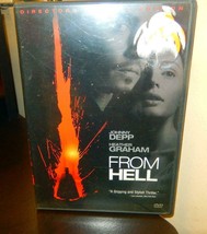 DVD- FROM HELL- DVD AND CASE - USED - FL4 - $4.60