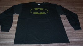Vintage Style BATMAN Dc Comics Long Sleeve T-Shirt YOUTH XL NEW - £14.37 GBP