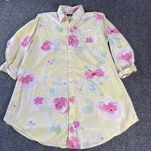 VINTAGE Lauren Ralph Lauren Womens Small Shirt 3/4 Sleeve Button Up Y2K ... - £11.45 GBP