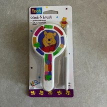 Vintage 1995 Disney The First Years Winnie the Pooh Baby Comb &amp; Brush Se... - $28.05 CAD