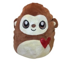 Squishmallows Plush Kellytoy Brown 10” Momo The Monkey Stuffed  Valentin... - $15.22