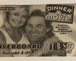 Overboard Vintage Tv Print Ad Advertisement Goldie Hawn Kurt Russell TV1 - $5.93