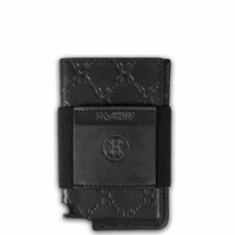 HK Army Paintball Men&#39;s Monogram Black Switch Leather Wallet w/ RFID protection - £31.34 GBP