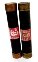 Lot Of 2 Cooper Bussmann Buss NOS-45 ONE-TIME Fuses NOS45 - £12.53 GBP