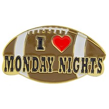 I Love Monday Night Football Pin 1&quot; - £13.31 GBP