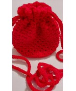 Crochet Drawstring Bag/Pouch - $15.00