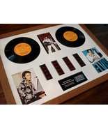 Elvis Presley That&#39;s The Way It Is vinyl 35mm film cell framed montage - £119.54 GBP
